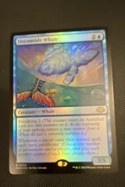 Dreamtide Whale; MTG; Modern Horizons 3- Foil - Image 1