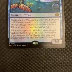 Dreamtide Whale; MTG; Modern Horizons 3- Foil - Image 3
