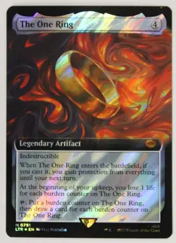 The One Ring (Extended Art) (Surge Foil) Light Play Magic MTG English LOTR VG - Image 1