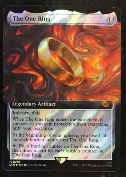 The One Ring (Extended Art) (Surge Foil) Light Play Magic MTG English LOTR VG - Image 3