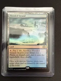 MTG Flooded Strand Modern Horizons 3 NM Condition Foil - Image 1