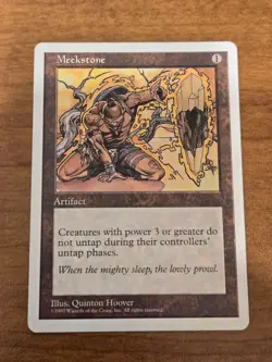 MTG Fifth Edition - Meekstone - 5ED 389 - LP - Image 1