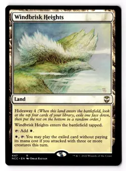 Windbrisk Heights 447 Commander: Streets of New Capenna Normal NM - Image 1