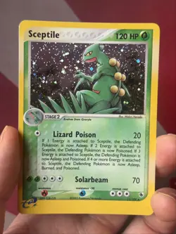 SCEPTILE 11/109 EX Ruby & Sapphire HOLO rare Pokemon TCG card NM+ CLEAN! - Image 2