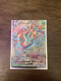 Dhelmise Vmax 010/072 Shining Fates- NM Ultra Rare Full Art Pokemon Card - Image 1