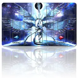 3930171 - Board Game YuGiOh Playmat Deep-Eyes White Dragon PlayMat of TCG - Image 1