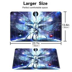 3930171 - Board Game YuGiOh Playmat Deep-Eyes White Dragon PlayMat of TCG - Image 2
