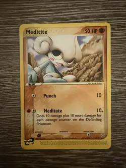 Pokemon TCG Meditite Dragon 37/97 Regular Uncommon - Image 1