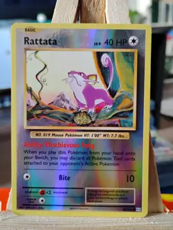 Rattata 66/108 Evolutions Reverse Holo NM Pokemon Tcg - Image 1