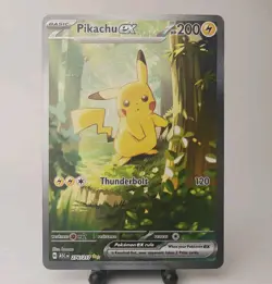 Pokemon 276/217 Ascended Heroes Pikachu ex RARE 🤩 PACK FRESH NM CLEAN! 🤩 - Image 1