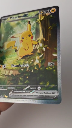 Pokemon 276/217 Ascended Heroes Pikachu ex RARE 🤩 PACK FRESH NM CLEAN! 🤩 - Image 2