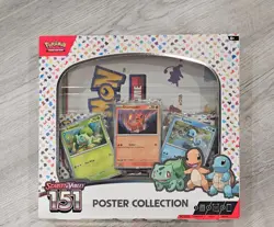 151 Poster Collection Box ( Scarlet & Violet ) Pokemon TCG 820650853166 - Image 1