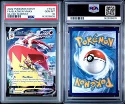 Pokemon Blaziken VMAX TG15/TG30 Silver Tempest Trainer Gallery Full Art - PSA 10 - Image 3