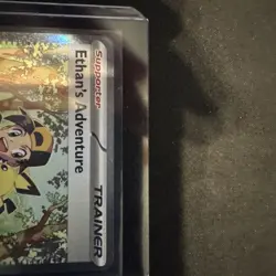 “Ethan’s Adventure 236/182 SIR Pokemon Destined Rivals Full Art Trainer NM” - Image 5