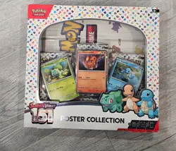 151 Poster Collection Box ( Scarlet & Violet ) Pokemon TCG 820650853166 - Image 1