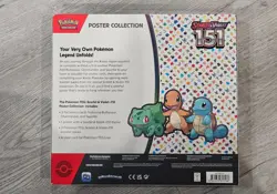 151 Poster Collection Box ( Scarlet & Violet ) Pokemon TCG 820650853166 - Image 2