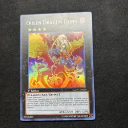 Yugioh Queen Dragun Djinn GAOV-EN049 Super Rare - Image 1