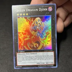 Yugioh Queen Dragun Djinn GAOV-EN049 Super Rare - Image 2