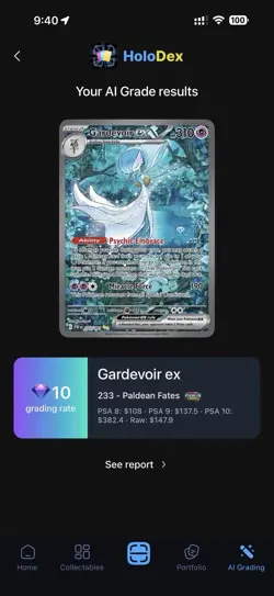 Pokemon Mega-Gardevoir EX TCG Generations Holo Full Art Ultra Rare Card RC31-32 - Image 3
