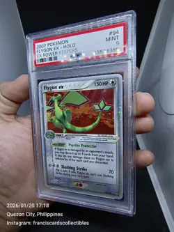 Pokemon Card - PSA 9 FLYGON EX #94/108 (EX POWER KEEPERS) YEAR 2007 - Image 4