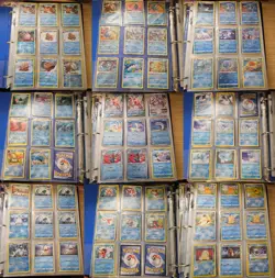 Binder of 549 Water Type Pokemon TCG Cards - 433 Pokemon + 116 Energies - Image 1
