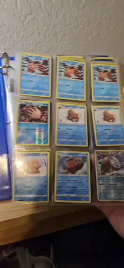 Binder of 549 Water Type Pokemon TCG Cards - 433 Pokemon + 116 Energies - Image 2