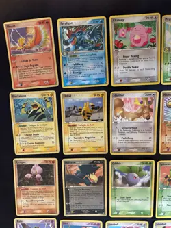 Pokemon EX Unseen Forces Lot 2005 (25 Cards) – Ho-Oh Feraligatr Meganium + Johto - Image 3