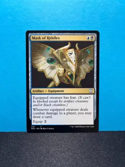 Mask of Riddles / Maske der Ratsel - MTG Magic - Image 1