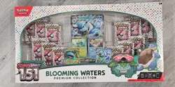 Pokemon Scarlet & Violet 151 Blooming Waters Premium Collection Box Sealed - Image 1