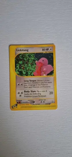 2002 Pokemon Aquapolis Lickitung 90/147 Near Mint NM Rare E-Reader WOTC - Image 4
