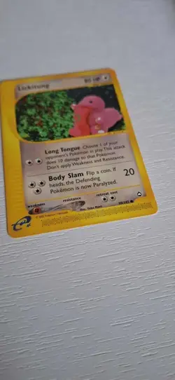 2002 Pokemon Aquapolis Lickitung 90/147 Near Mint NM Rare E-Reader WOTC - Image 5