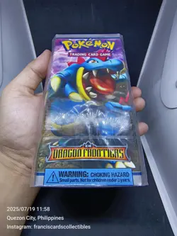 Pokemon SEALED DECK - FERALIGATR (POWER WAVE) EX DRAGON FRONTIERS / YEAR 2006 - Image 2