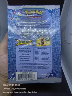 Pokemon SEALED DECK - FERALIGATR (POWER WAVE) EX DRAGON FRONTIERS / YEAR 2006 - Image 3