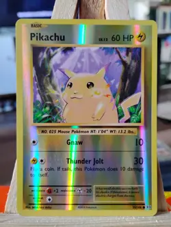 Pikachu 35/108 Evolutions Reverse Holo LP Pokemon Tcg - Image 1