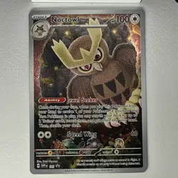 Noctowl 141 Holo Promo Scarlet & Violet Promo Pokemon NM - Image 1