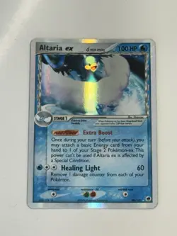 Pokemon TCG Altaria ex Delta Species 90/101 Dragon Frontiers Holo Silver Border - Image 1