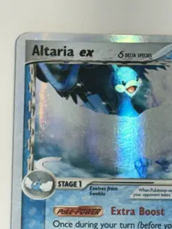 Pokemon TCG Altaria ex Delta Species 90/101 Dragon Frontiers Holo Silver Border - Image 2