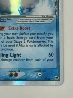 Pokemon TCG Altaria ex Delta Species 90/101 Dragon Frontiers Holo Silver Border - Image 4