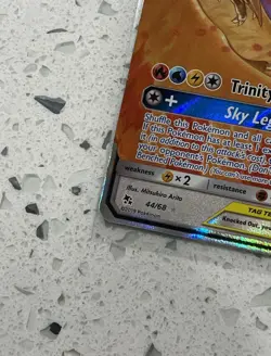 Pokemon TCG Moltres Zapdos Articuno GX Tag Team Hidden Fates 44/68 NM - Image 2