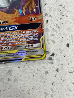 Pokemon TCG Moltres Zapdos Articuno GX Tag Team Hidden Fates 44/68 NM - Image 3