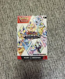 Pokemon TCG: S&V Prismatic Evolutions Booster Bundle (6pks) Factory Sealed - Image 1