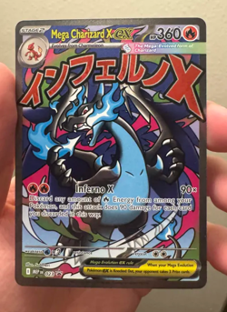 Pokemon Mega Charizard X ex MEP EN 023 Black Star Promo UPC *SEE PICTURES* - Image 1
