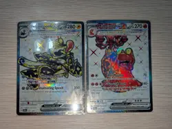 Revavroom ex 081/064 & Magcargo ex 191/167 - Pokemon Full Art Ultra Rare Lot NM - Image 1