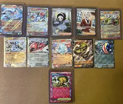 Lot Of 11 Holo Pokemon Cards - Full Art, EX, Various Sets - Image 1