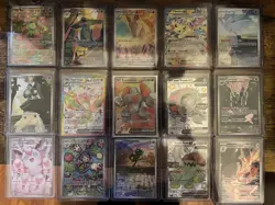 Pokemon TCG Full Art Lot Near Mint Rare Holo Cards NM - Image 1