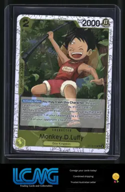 One Piece Holo The Three Brothers #ST13-014 Monkey.D.Luffy (014) - Image 1