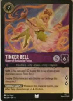 Tinker Bell, Queen of the Azurite Fairies Regular - Lorcana Azurite Sea - Image 1