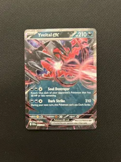 Pokemon Cards Yveltal ex 053/088 Perfect Order Double Rare NM - Image 1