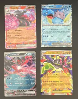 Perfect Order EX Bulk Lot - 4 Cards Double Rare Holo - NM/M - Image 1