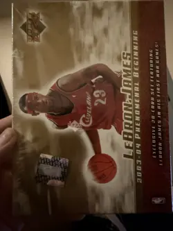 Upper Deck LeBron James Phenomenal Beginning 2003-04 Exclusive Collectors Box - Image 1
